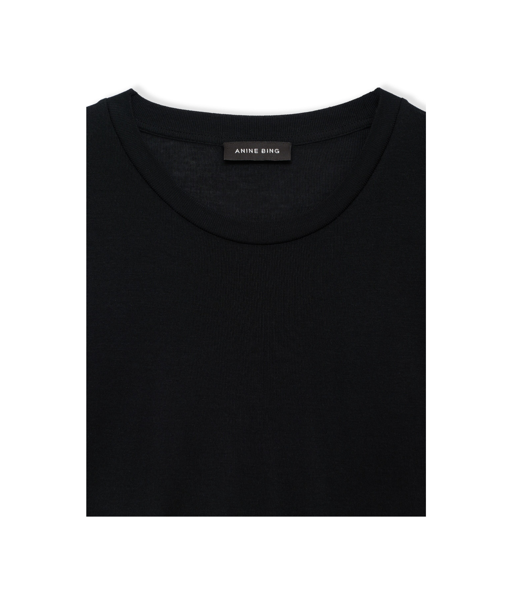 Shop Anine Bing Amani T-shirt In Black