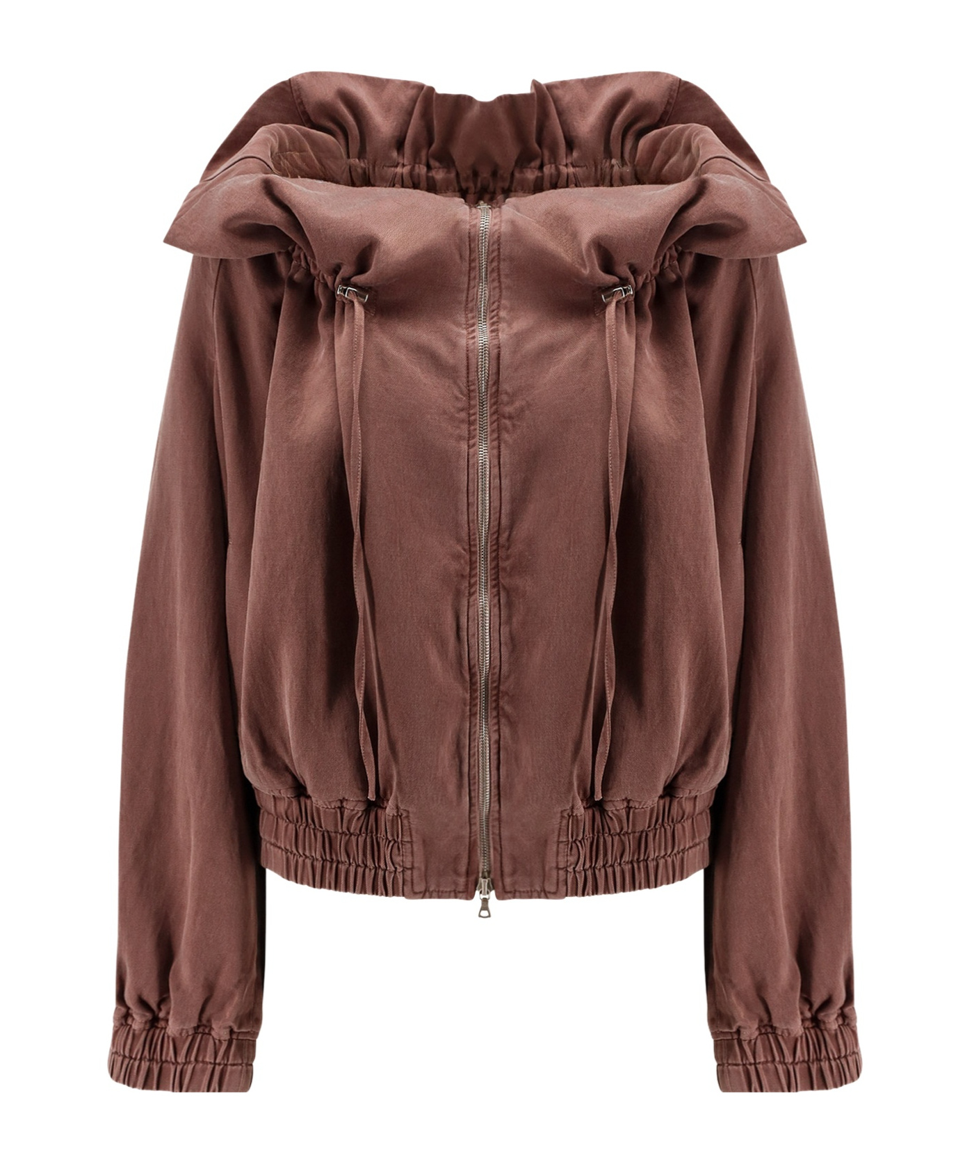 Shop Dries Van Noten Long Sleeve Casual Jacket In Red