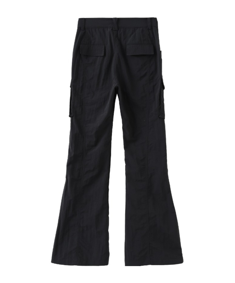 Marissa Chiara Belt Loop Casual Pants In Black
