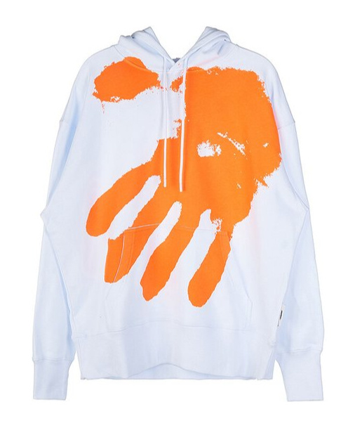 Msgm Long-sleeved Sweater In White