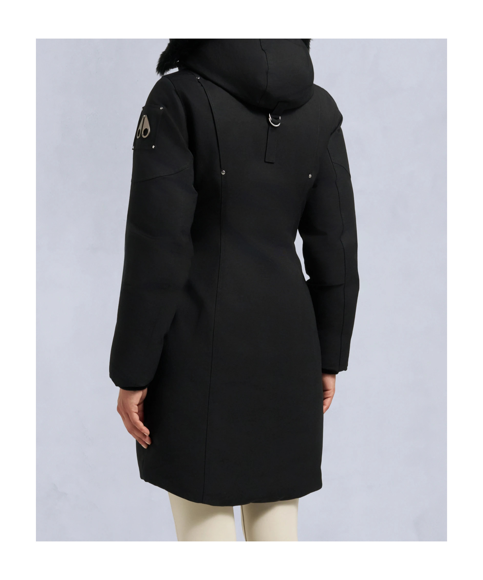 Moose Knuckles Original Stirling Parka In Black