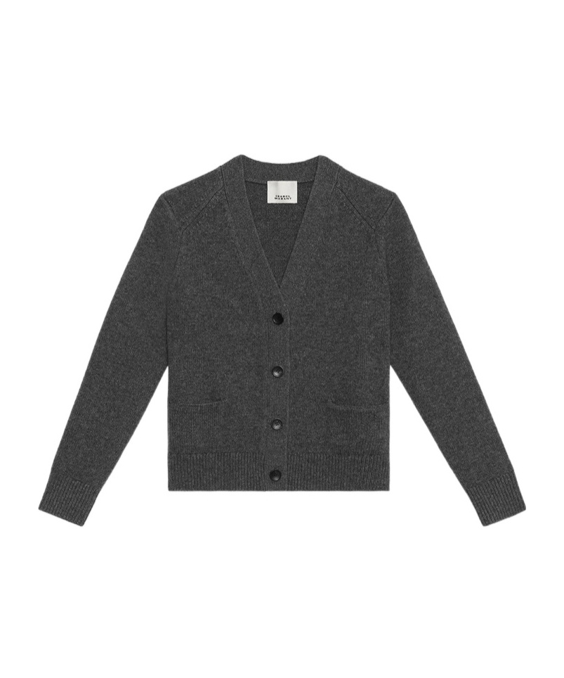 Isabel Marant Brat Cardigan In Gray