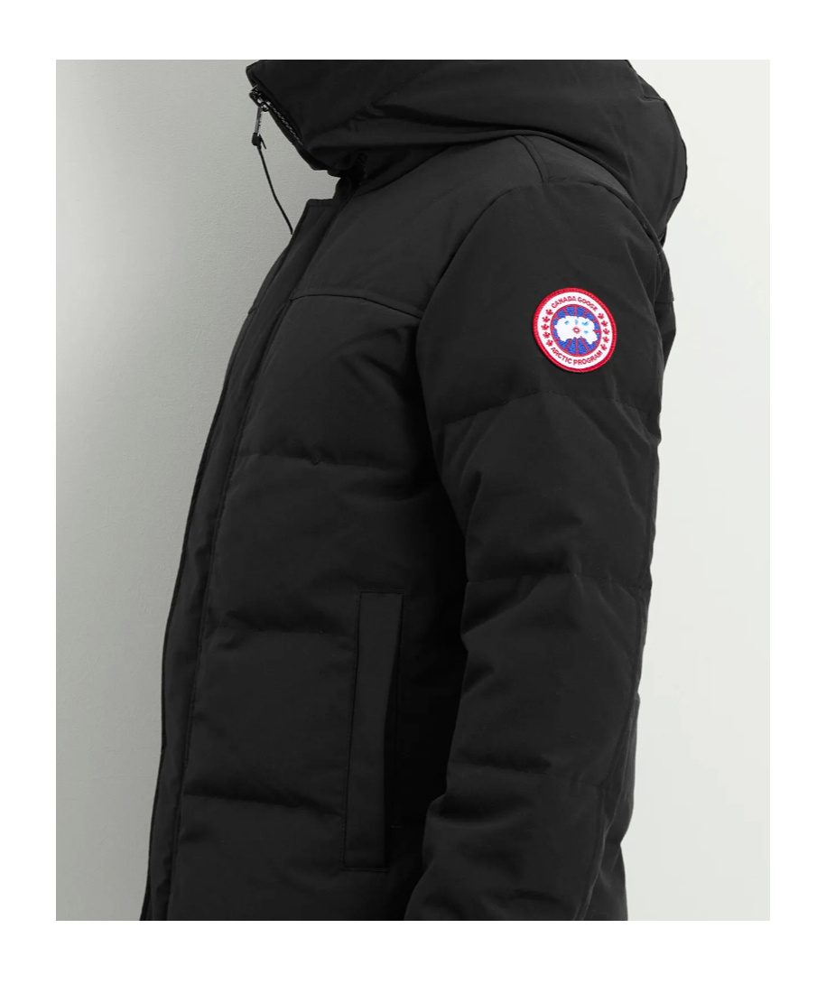 Canada Goose Macmillan Long-sleeved Down Jacket In Blue