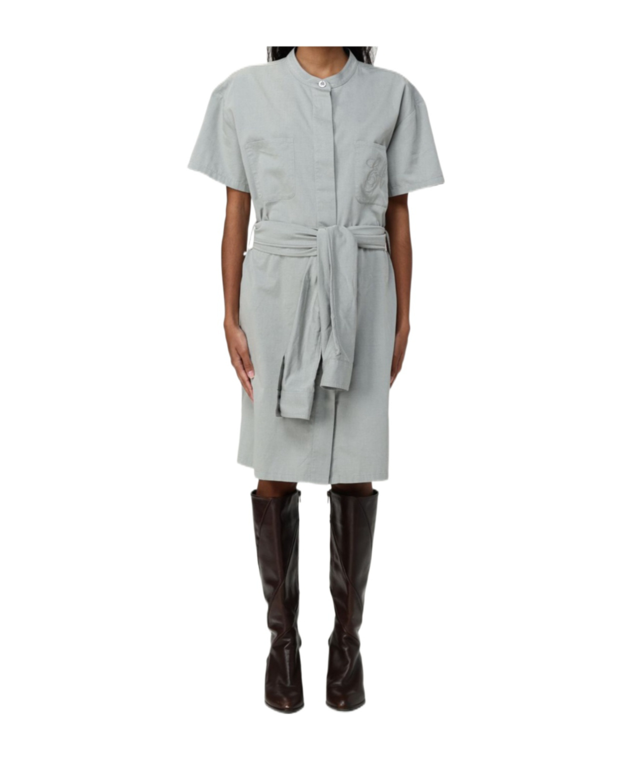 EMPORIO ARMANI SHORT SLEEVE DRESS