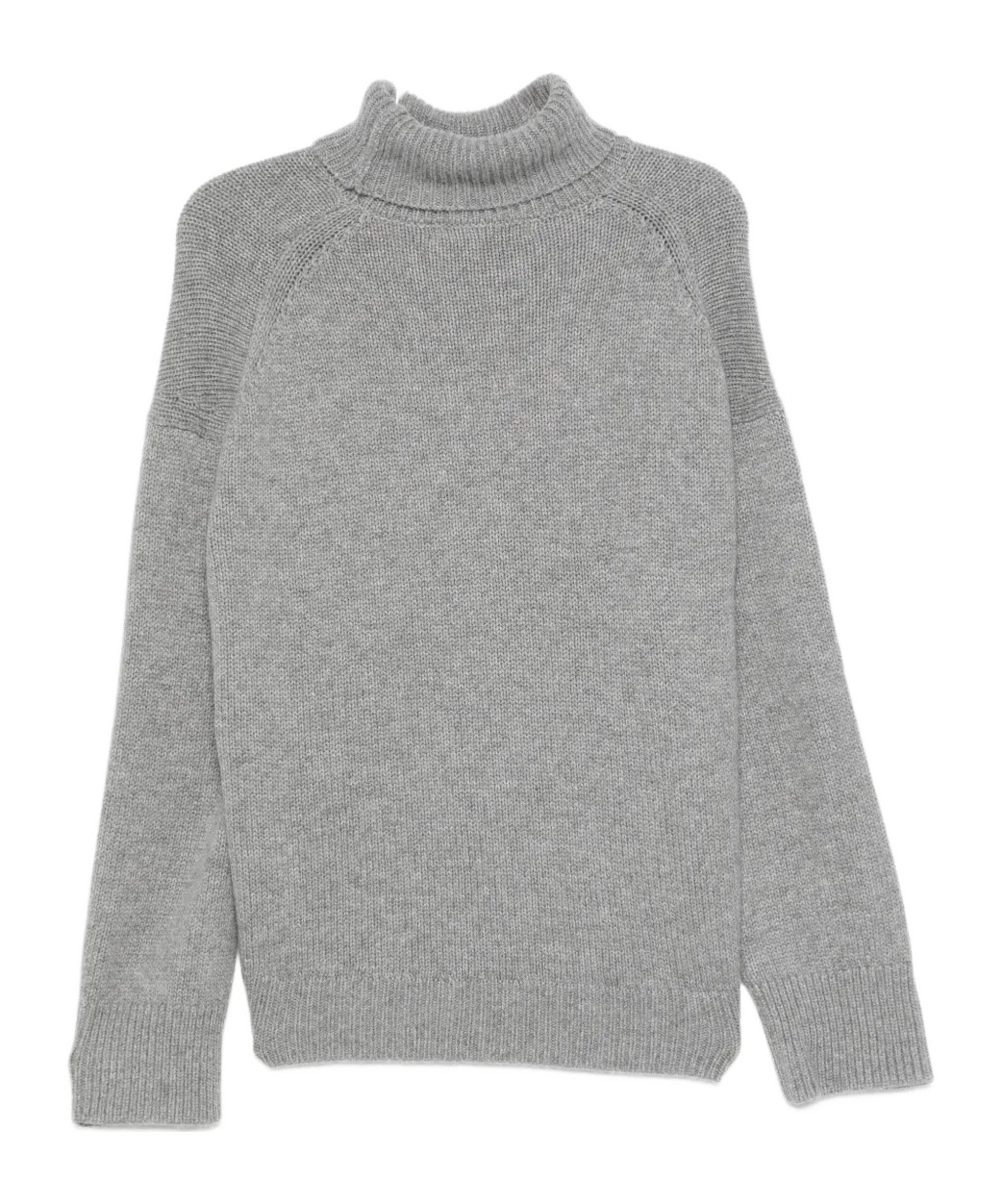 Remain Birger Christensen High-necked Knitted Sweater In Gray