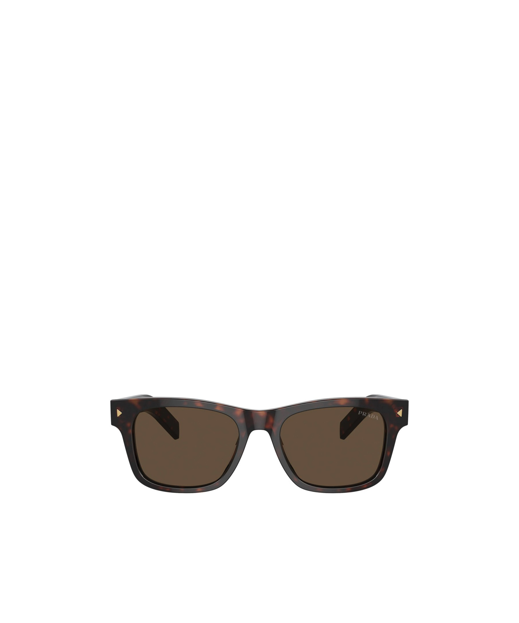 Prada Eyewear Square Frame Sunglasses In Radica Tortoise