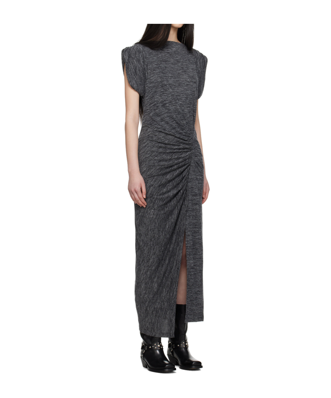 ISABEL MARANT ÉTOILE DRAPED MIDI DRESS