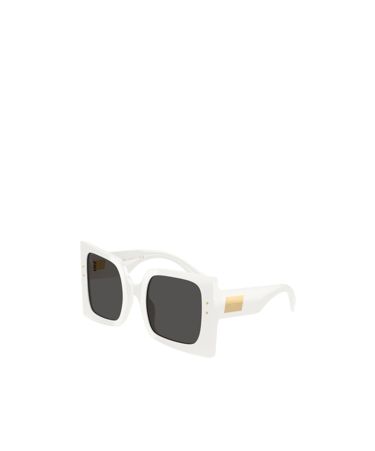 Dolce & Gabbana Full Frame Sunglasses In White