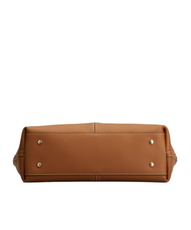 Tod's Medium And Small Shopping Bag In Brown