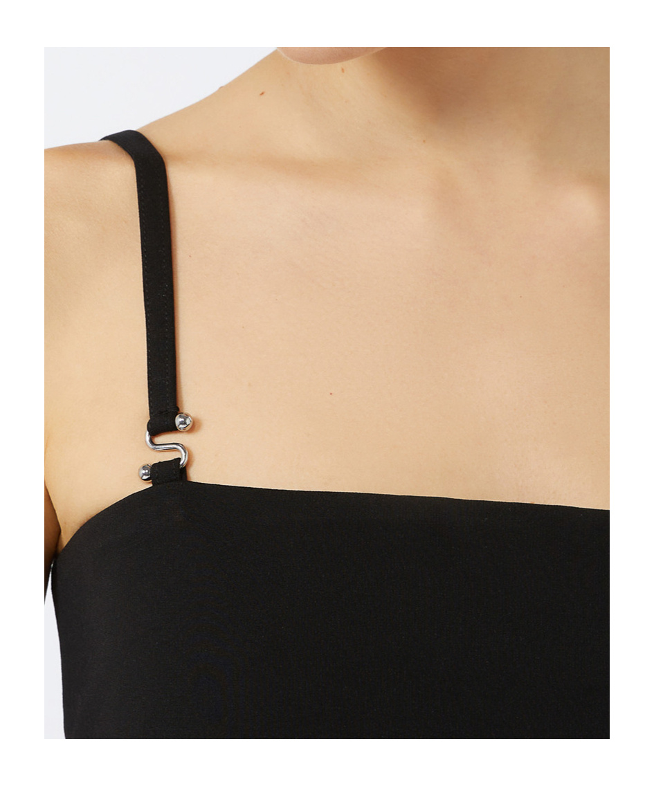 Sportmax Cutout Mini Dress In Black