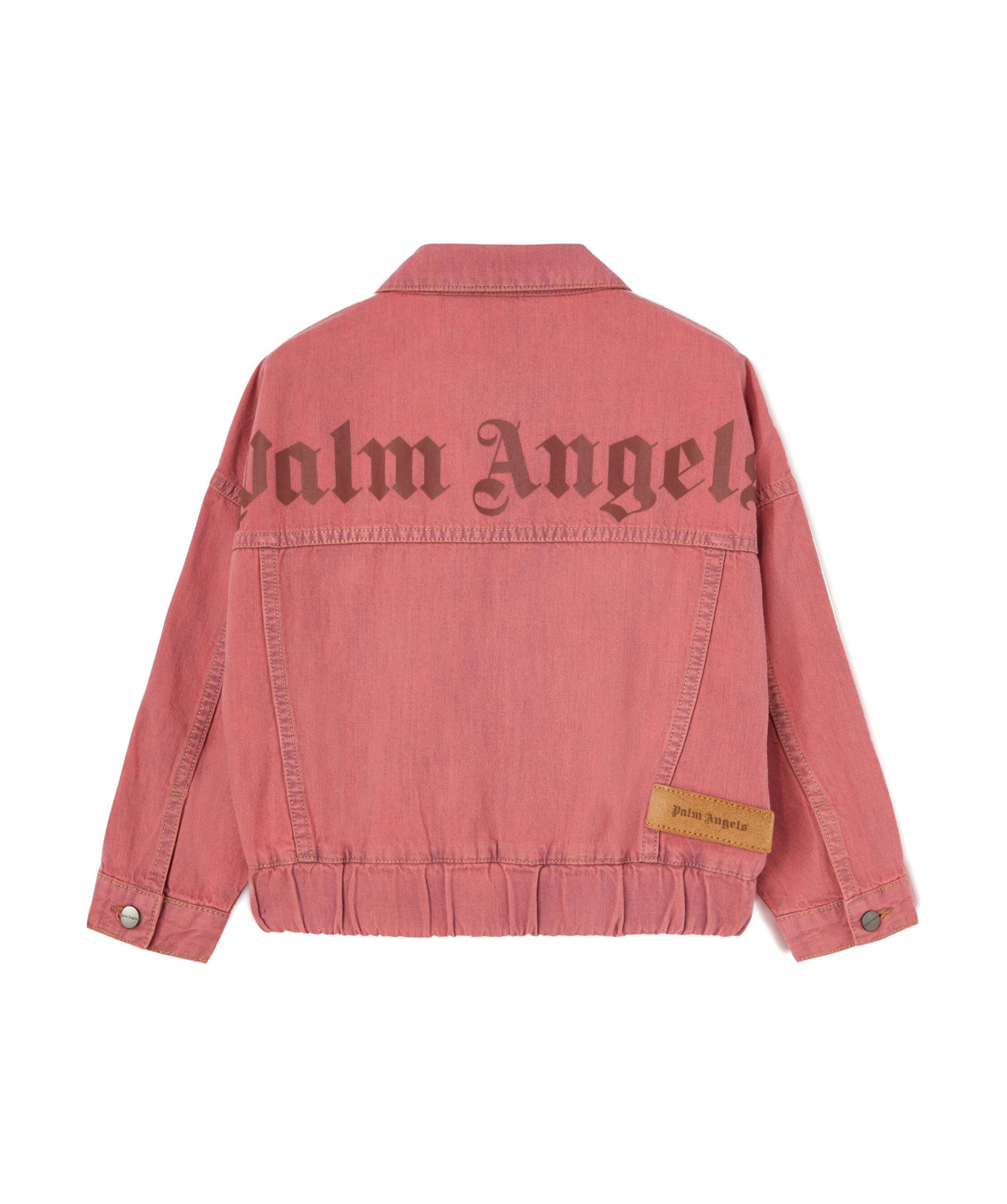 Palm Angels Long-sleeved Denim Coat