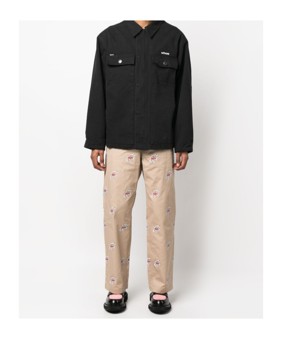 Junya Watanabe 'pop' Chino Pants In Pink