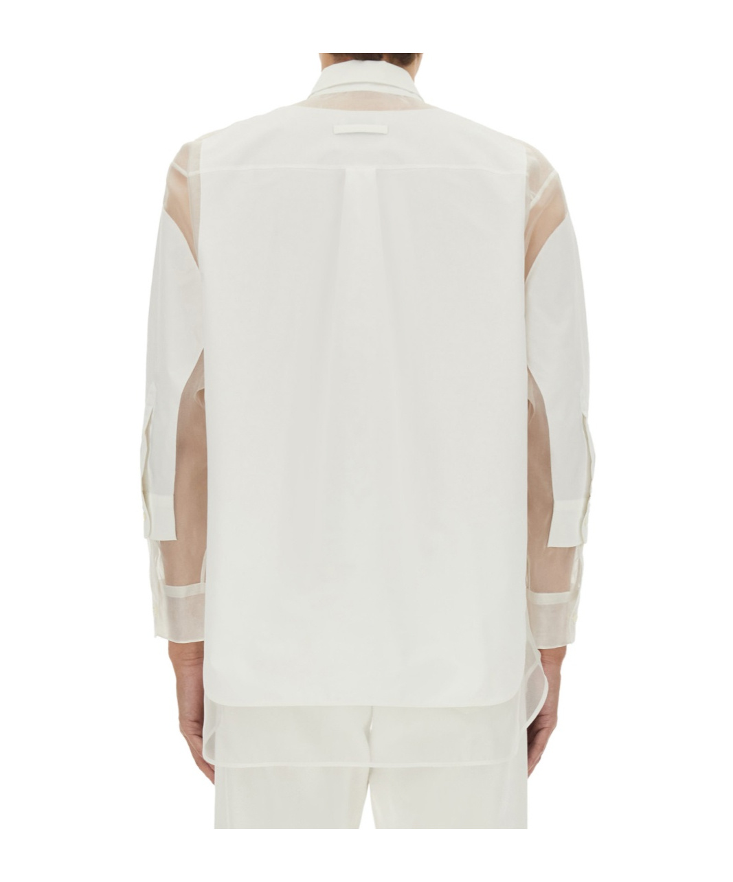 Jean Paul Gaultier Logo Printed Shirt In White