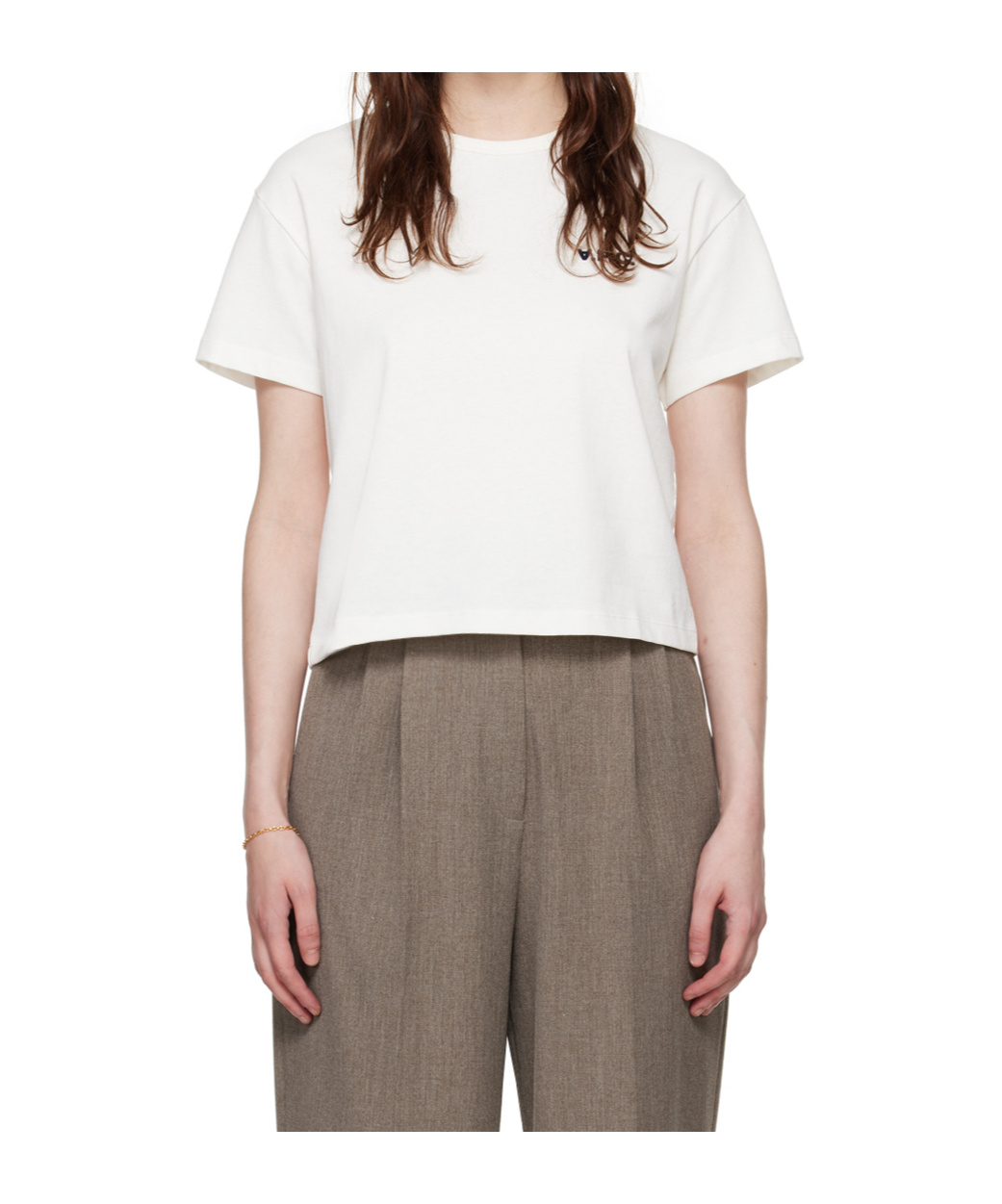 Apc Jeremy Logo T-shirt In White