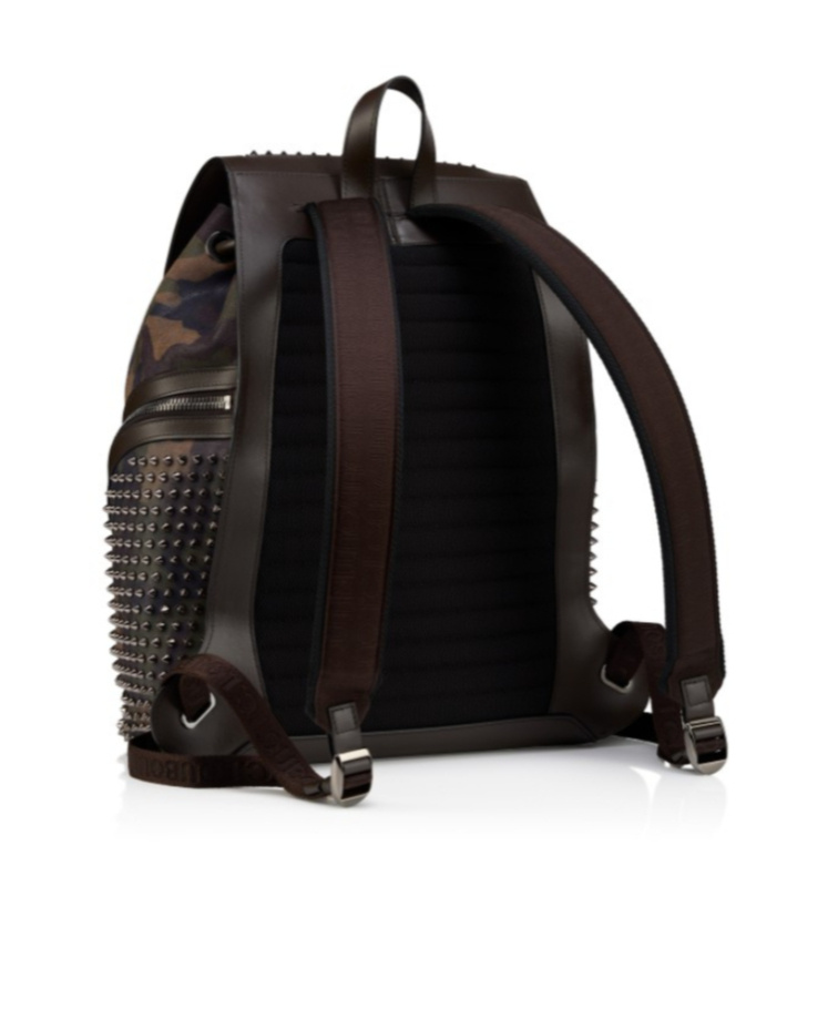 Christian Louboutin Funky Foldover Top Backpack