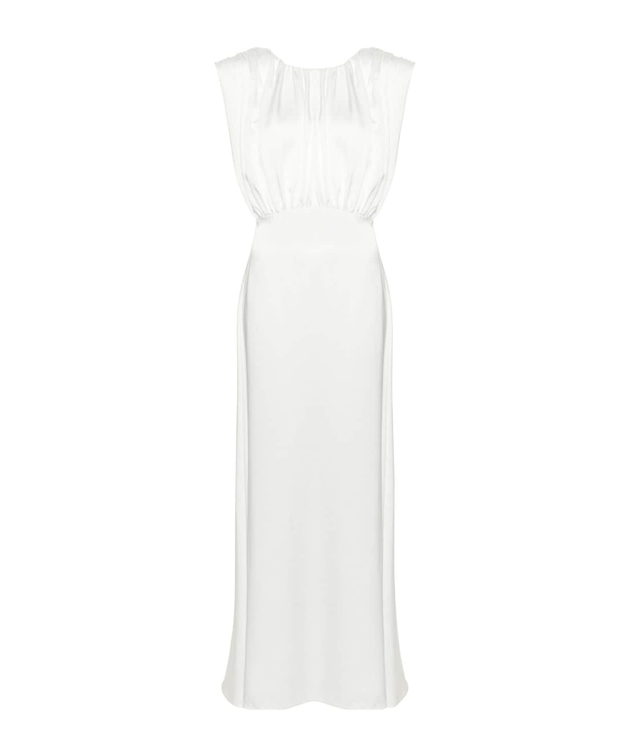 Jil Sander Women's Sleeveless Evening Dress In White