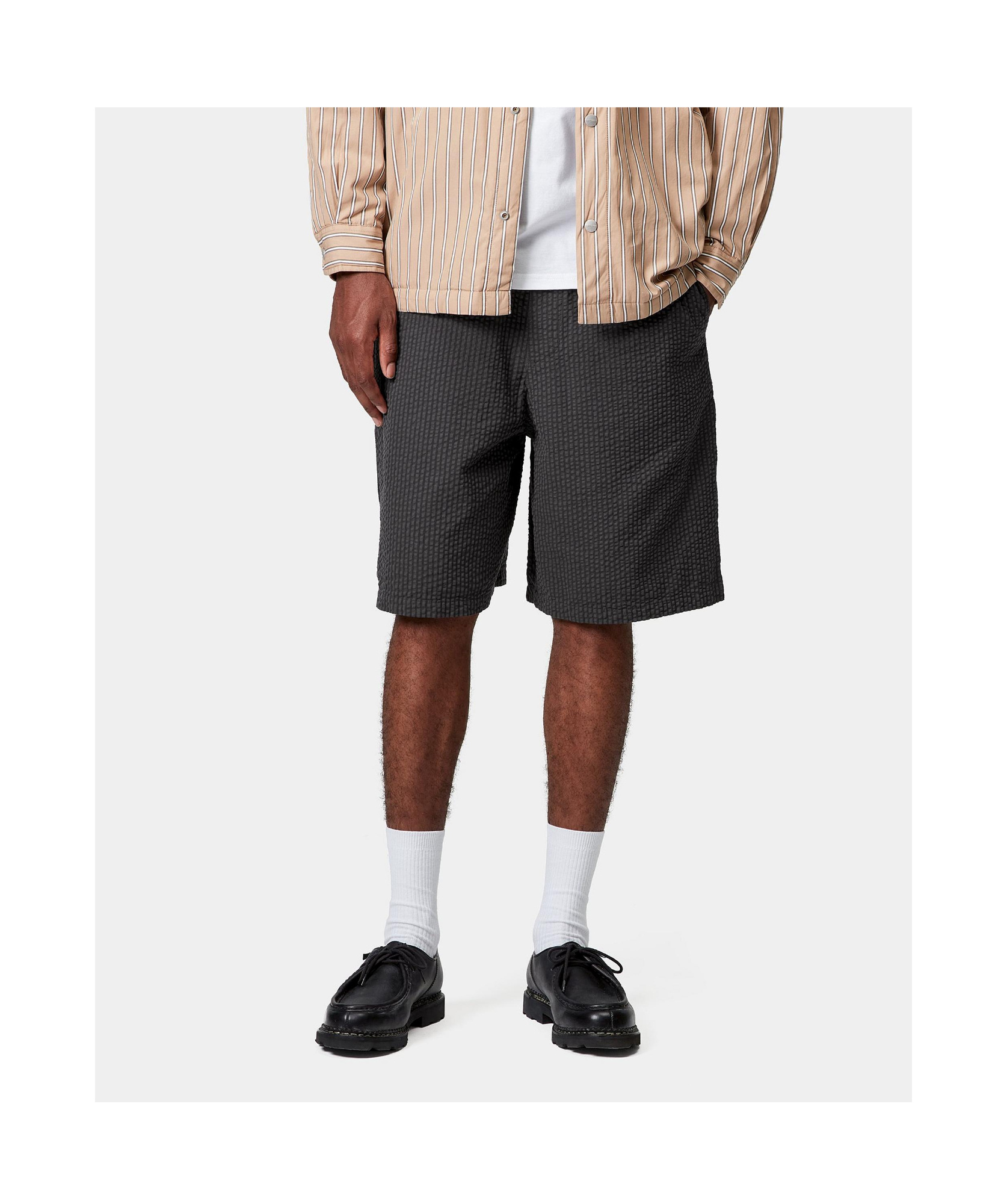 Carhartt Bermuda Toland Neri In Black