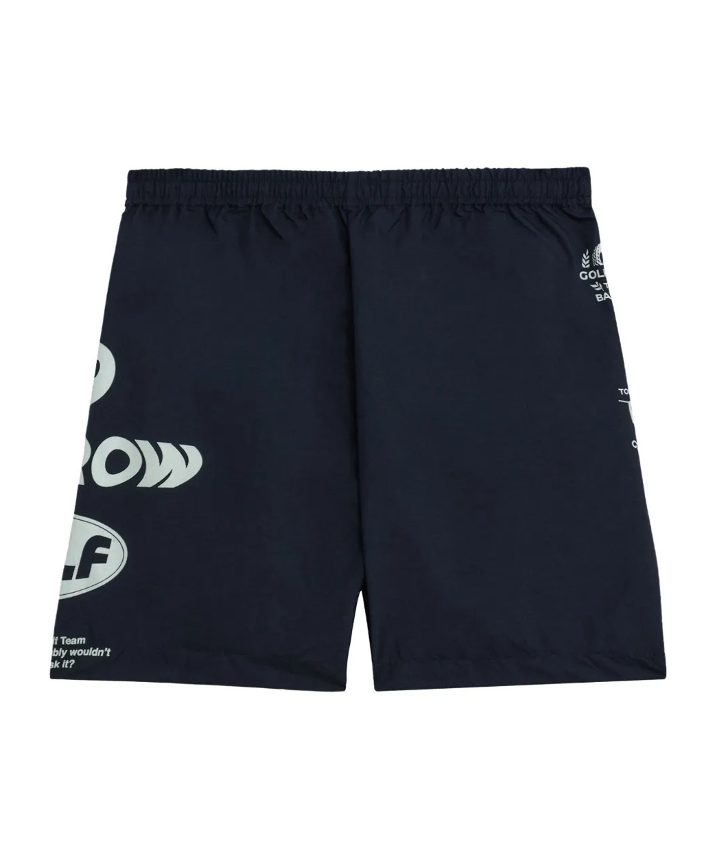 Barrow Elastic Waist Shorts In Black