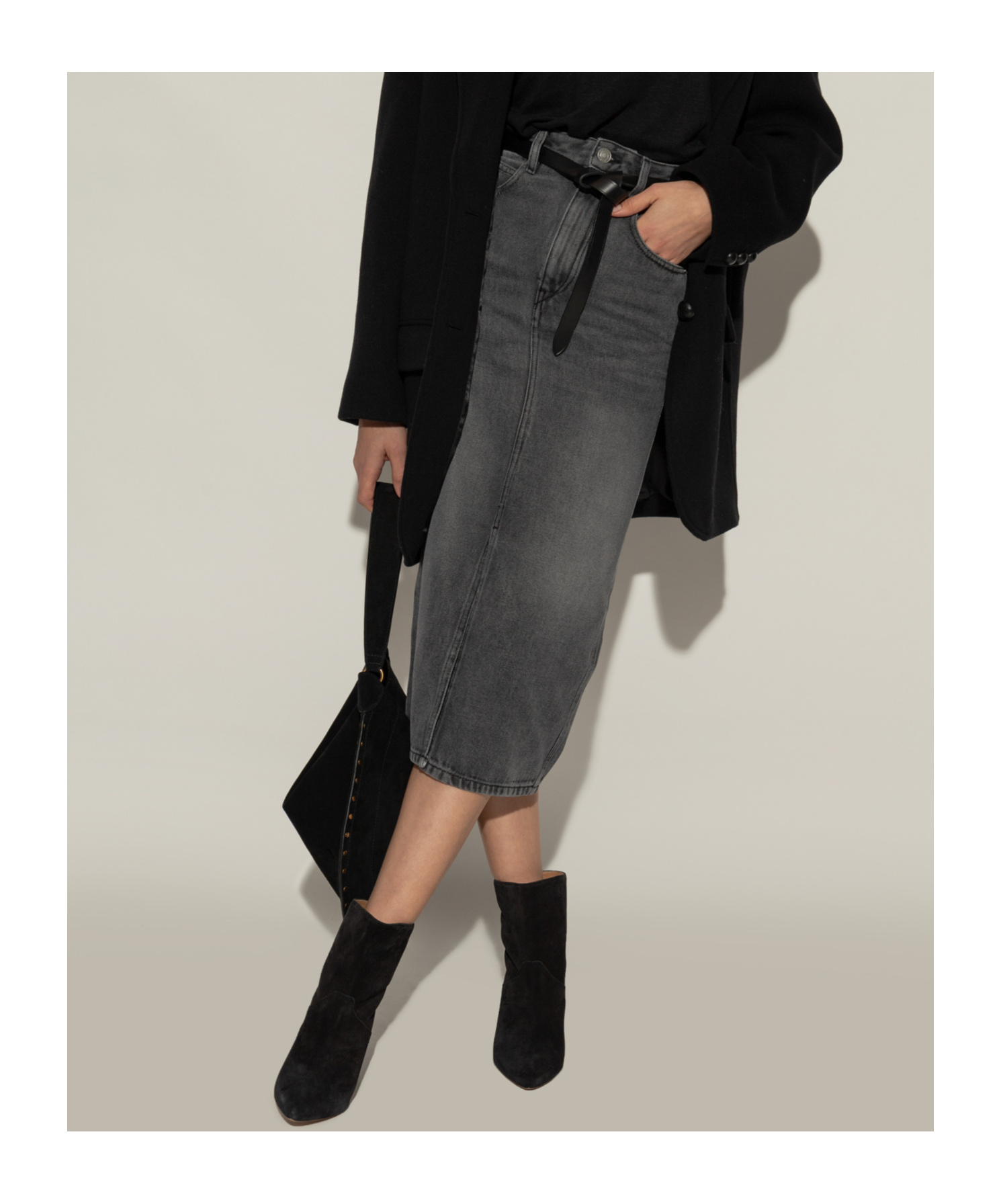 Shop Isabel Marant Loline Boots In Black