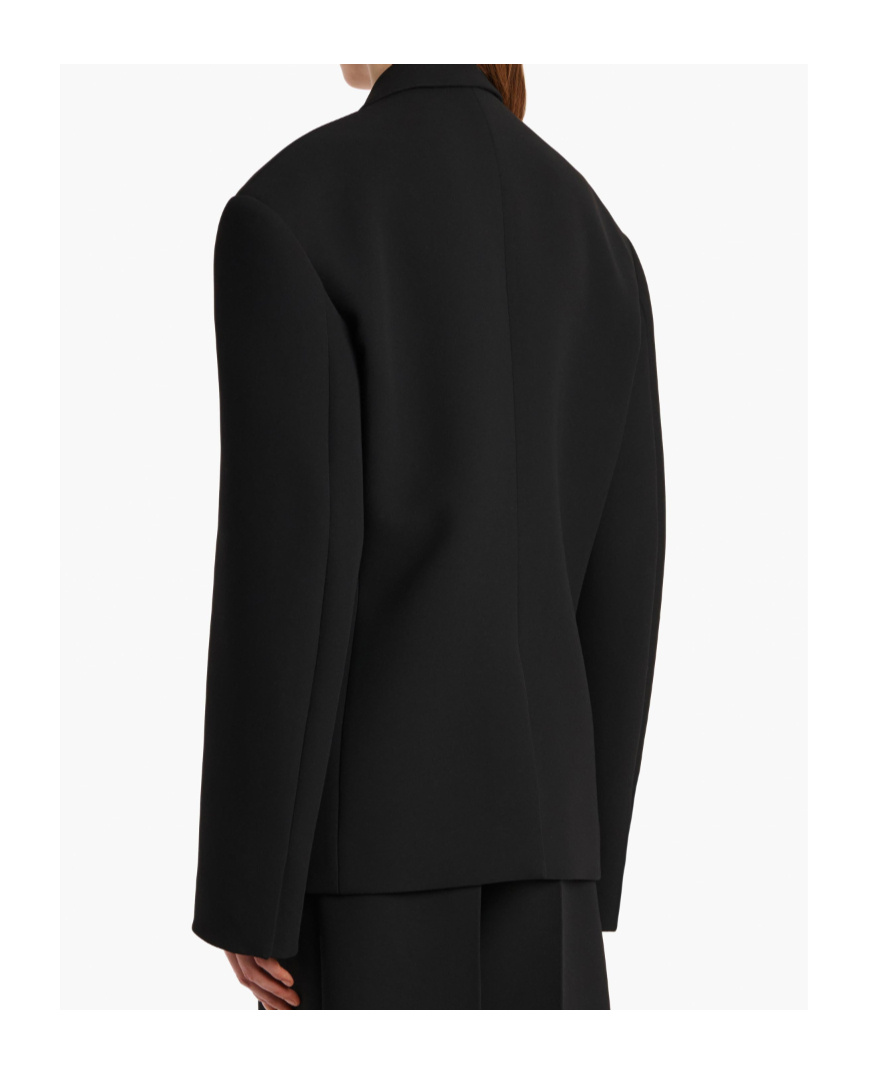 Khaite "arnoll" Coat In Blue