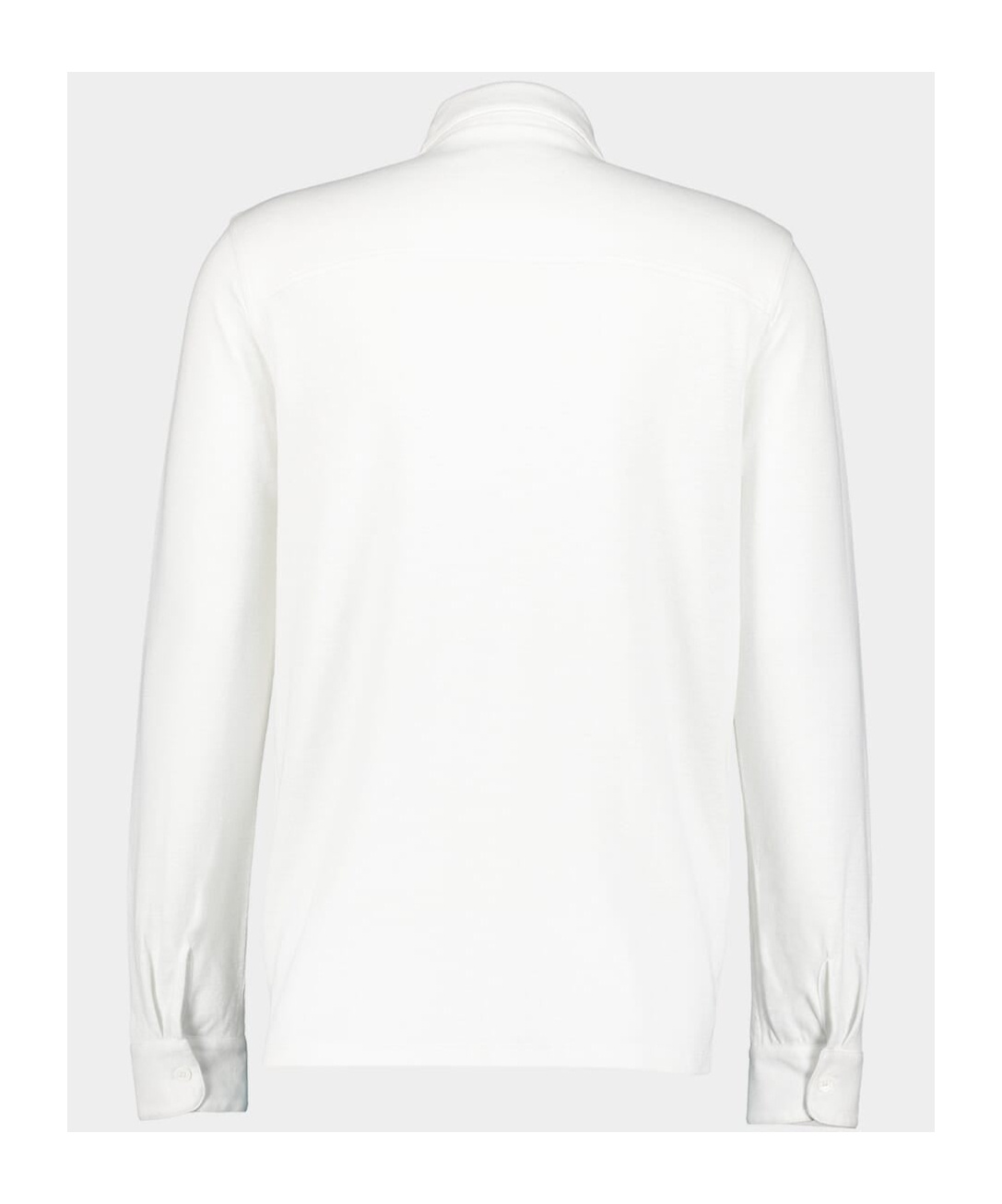 Majestic Round-neck Long-sleeve Shirt In White