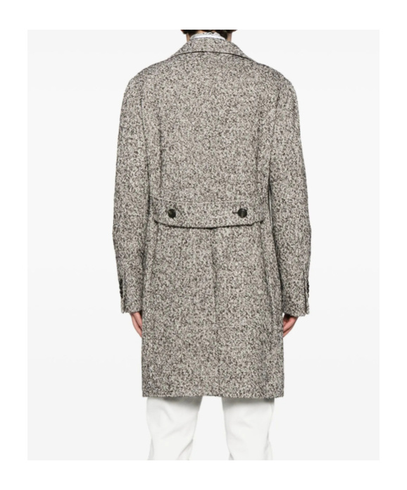 Tagliatore Brown Coats In Gray