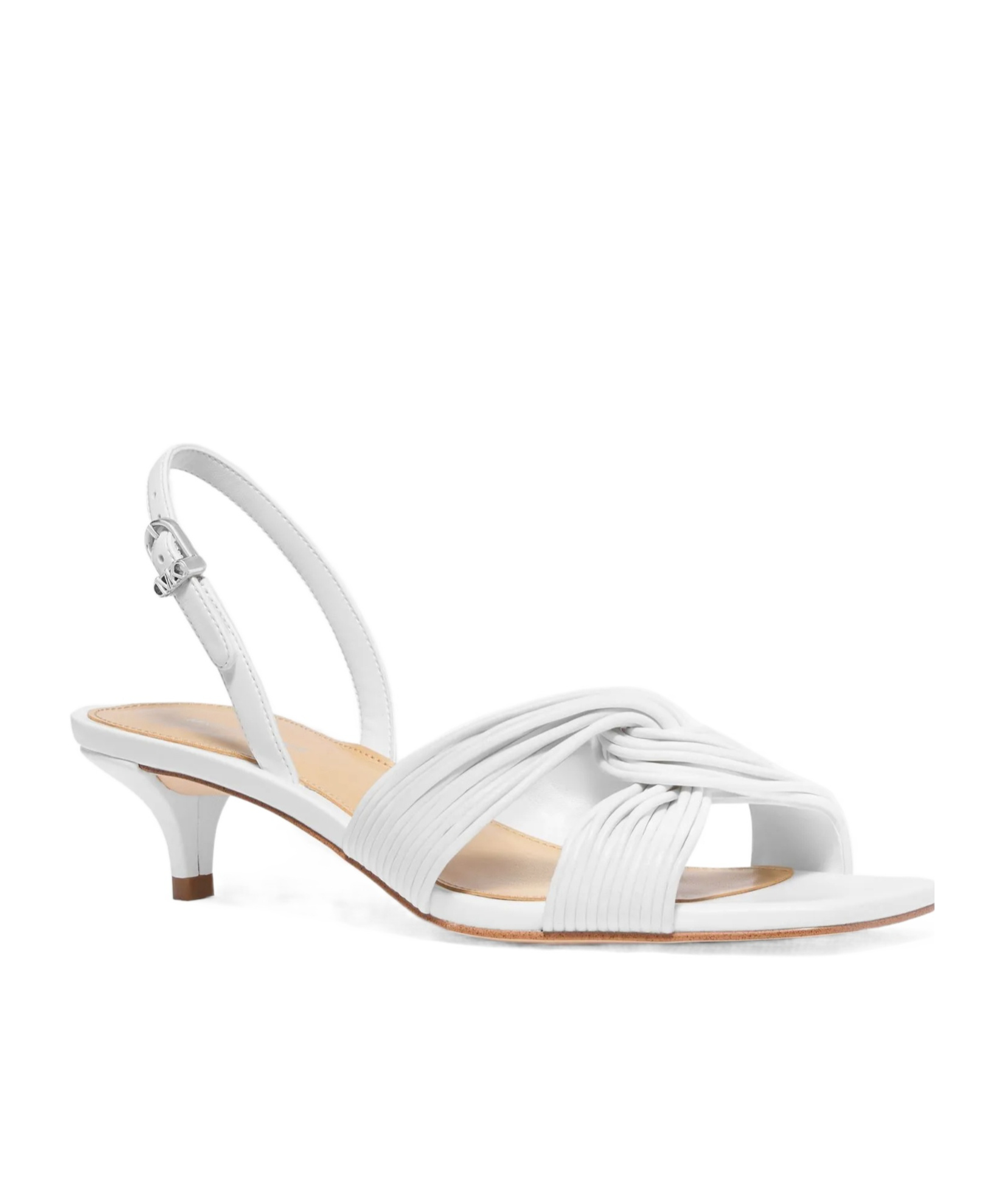 Michael Kors Alessia Kitten Sandal Sandal In White