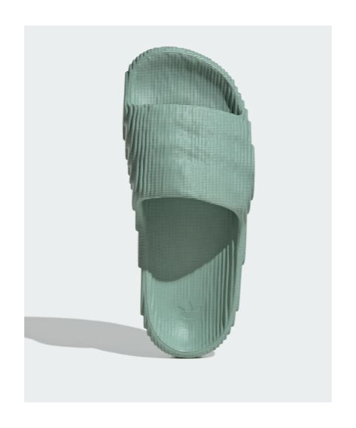 Shop Adidas Originals Adilette 22 Slides In Green
