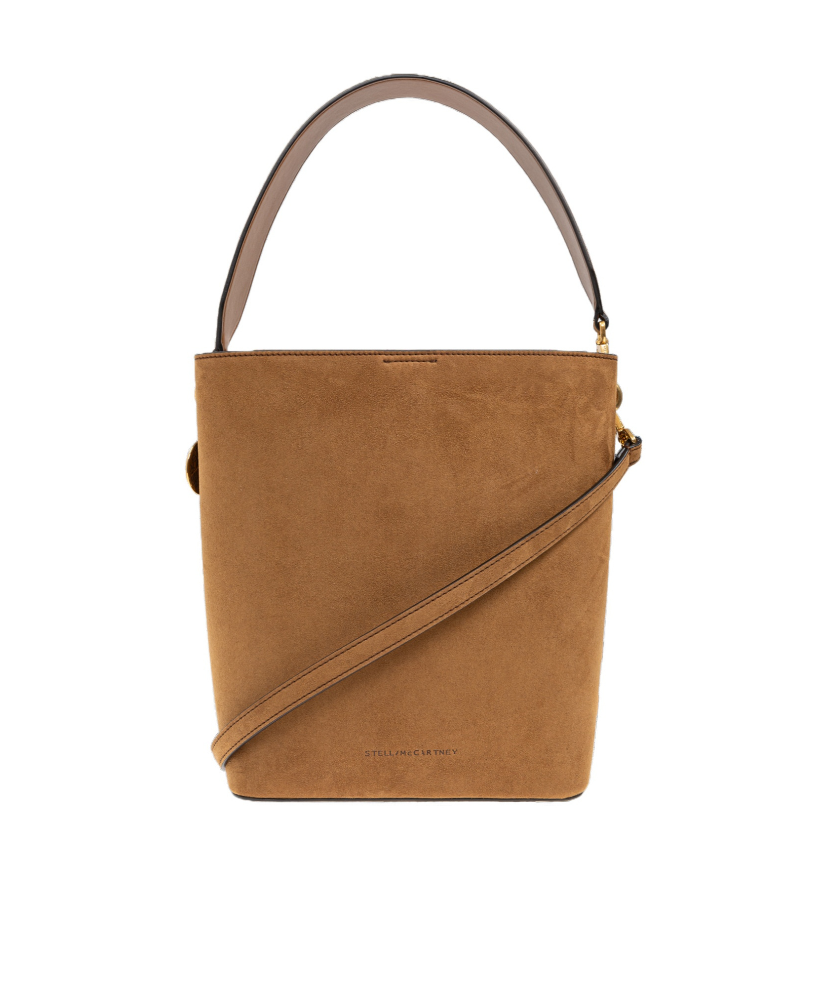 Stella Mccartney Rectangular Shoulder Bag In Brown