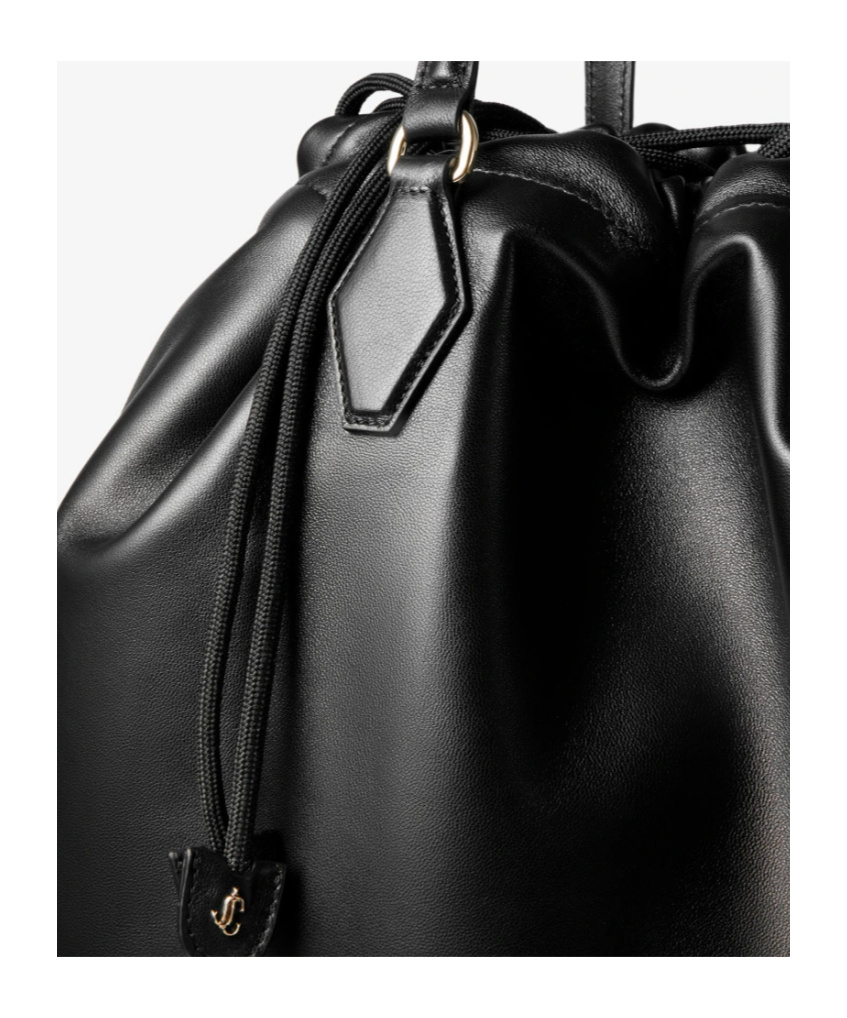 Jimmy Choo Large Drawstring Tote Bag