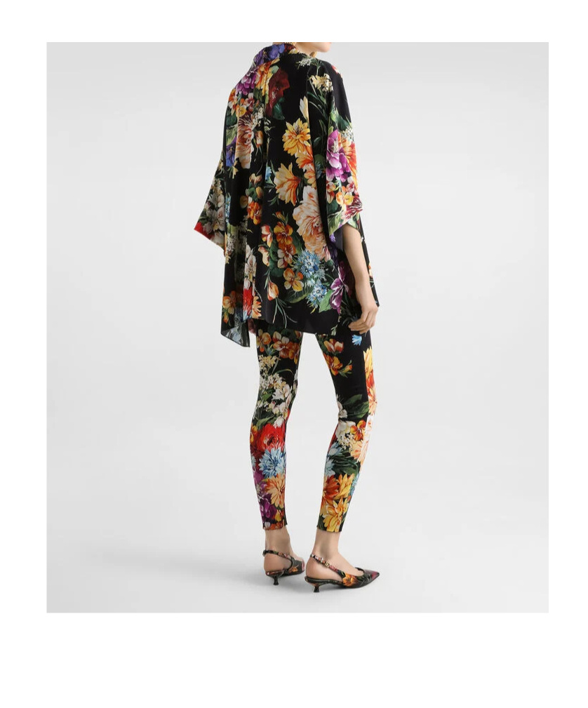 Dolce & Gabbana Floral-print Shirt In Multi