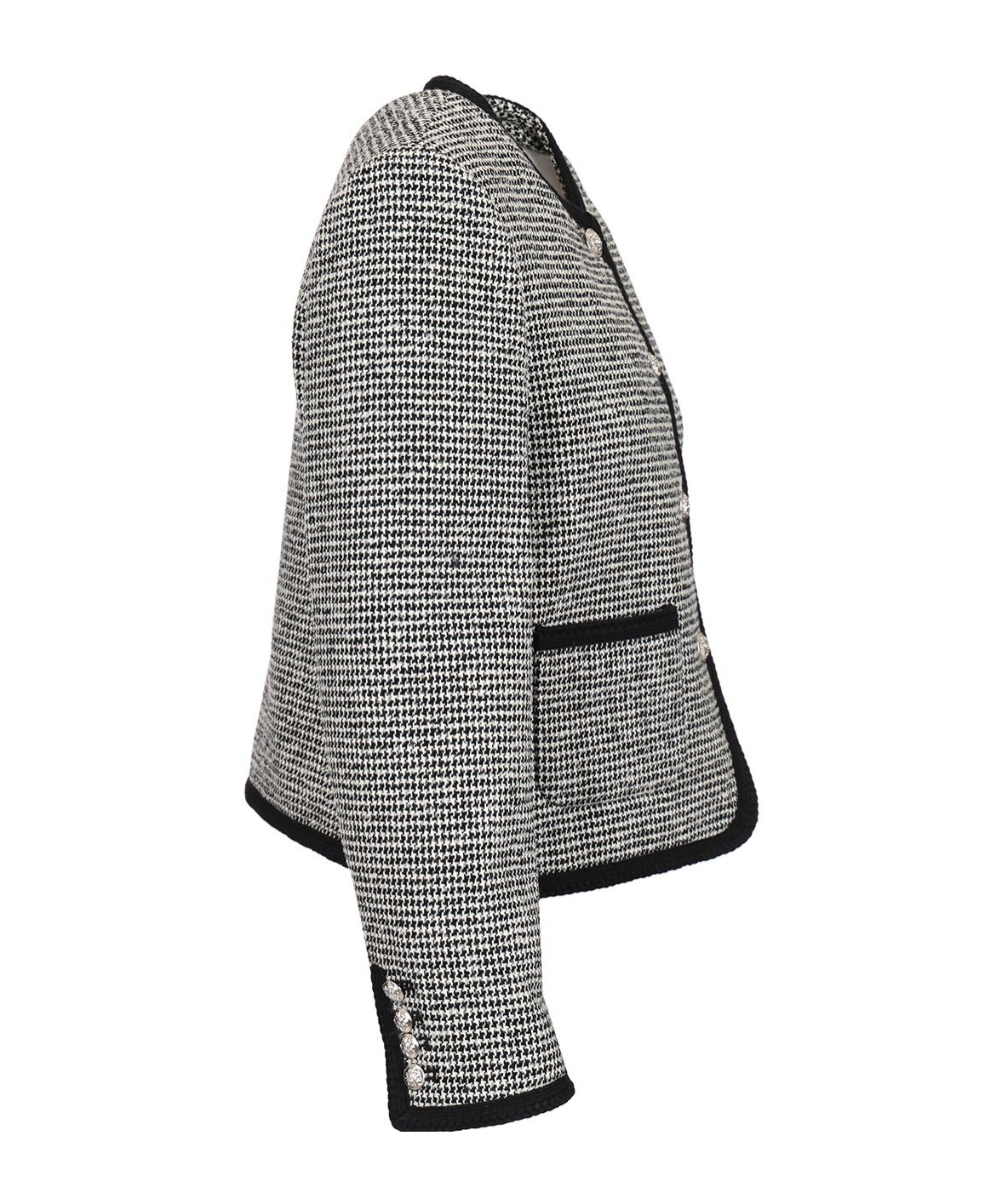 Dunst Boucle Tweed Jacket Jackets Grey