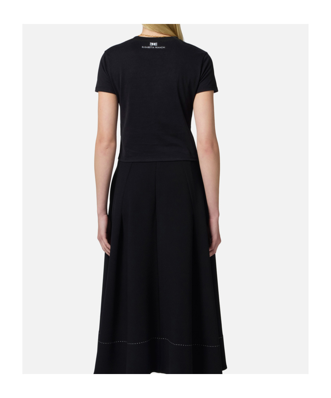 Elisabetta Franchi T-shirt In Black