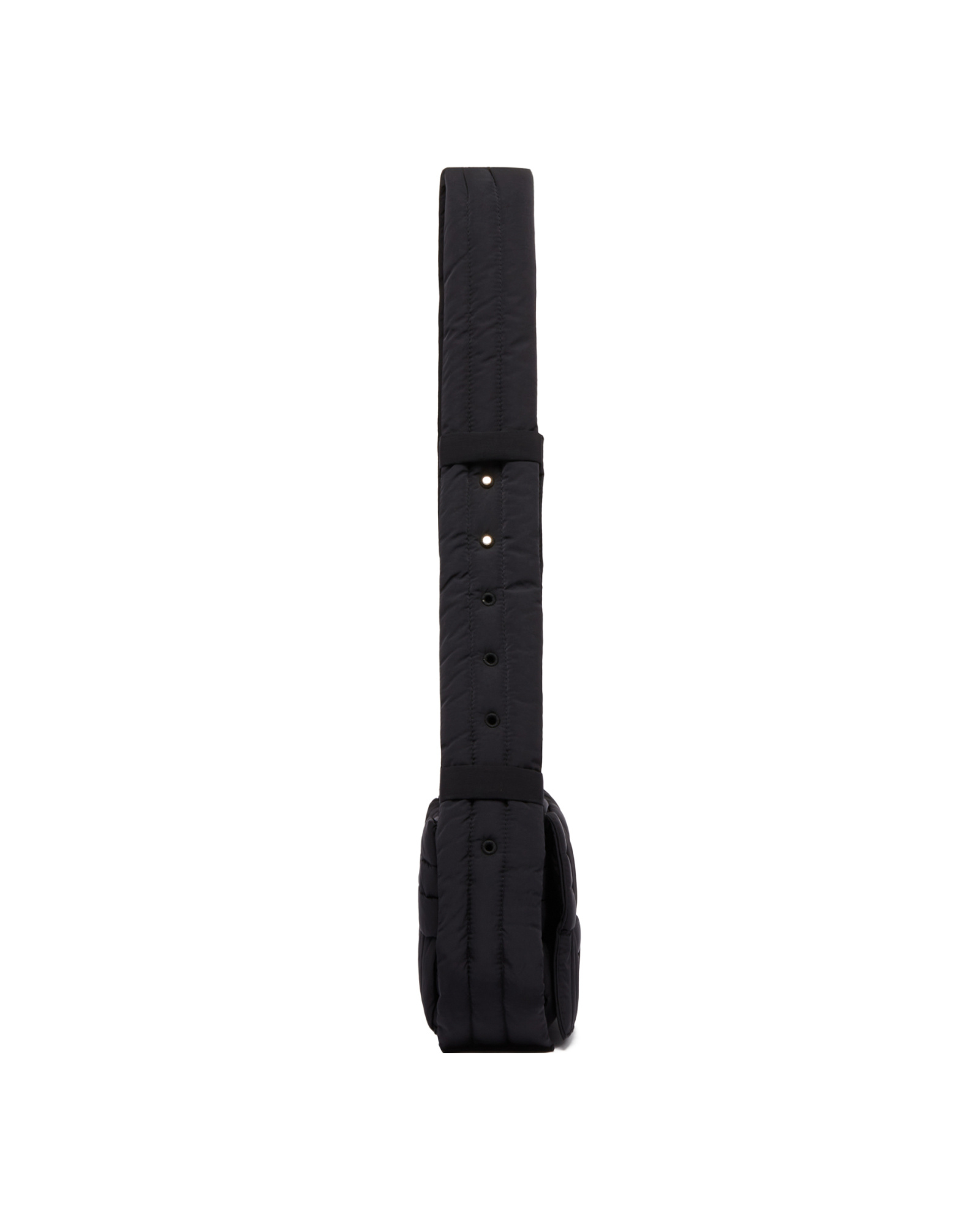 Bottega Veneta Intreccio Padded Shoulder Bag In Black