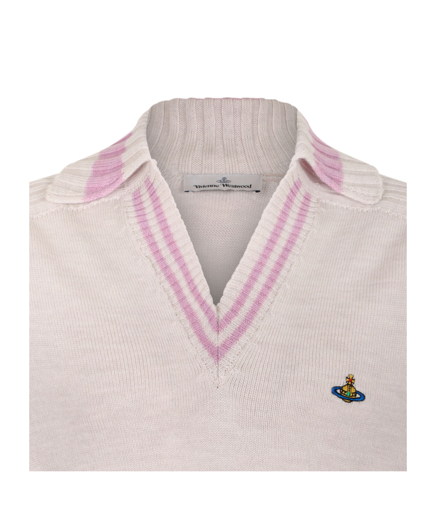 Vivienne Westwood Fisherman Striped Vest In Pink