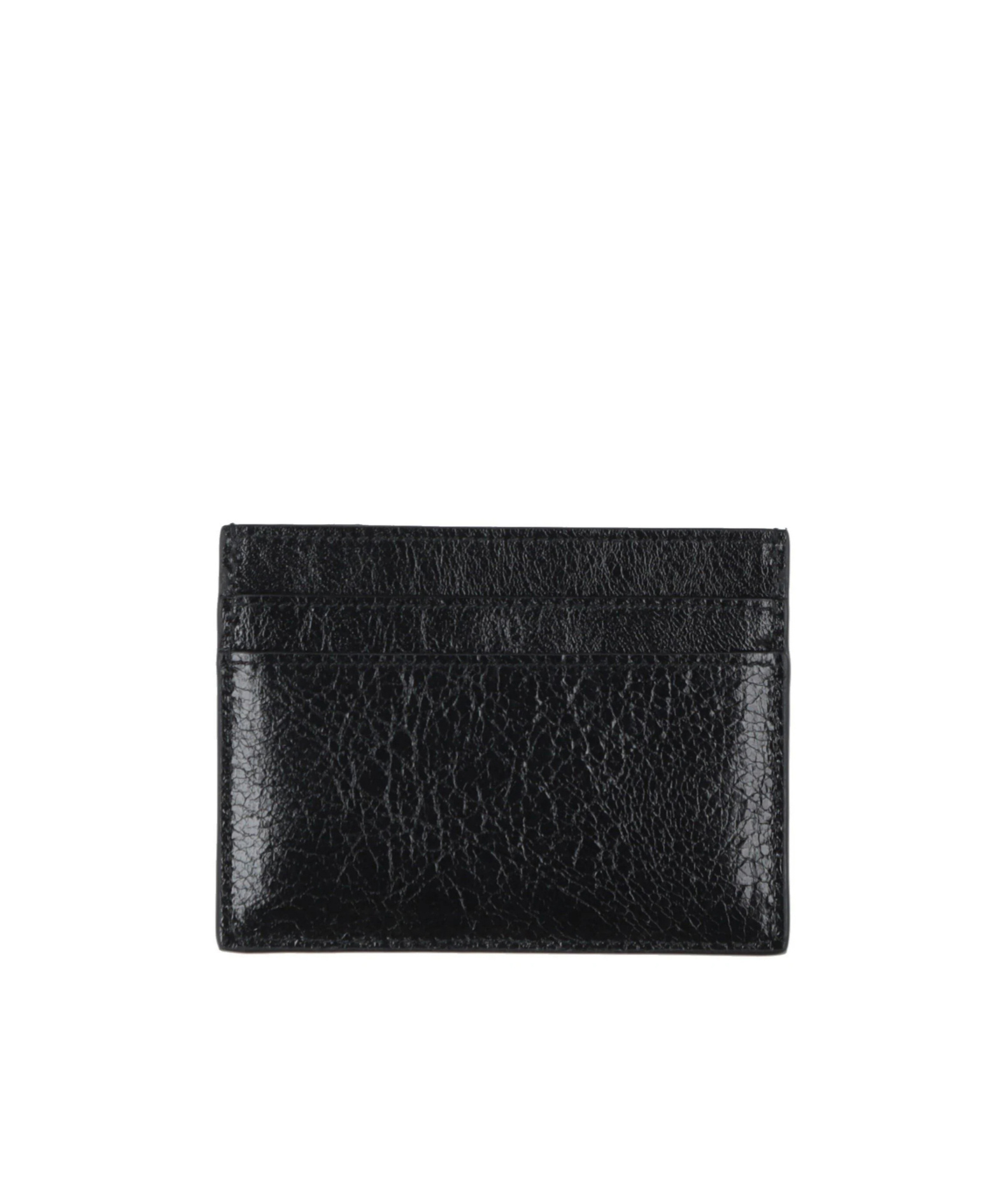 Balenciaga Solid Color Cardholders In Black