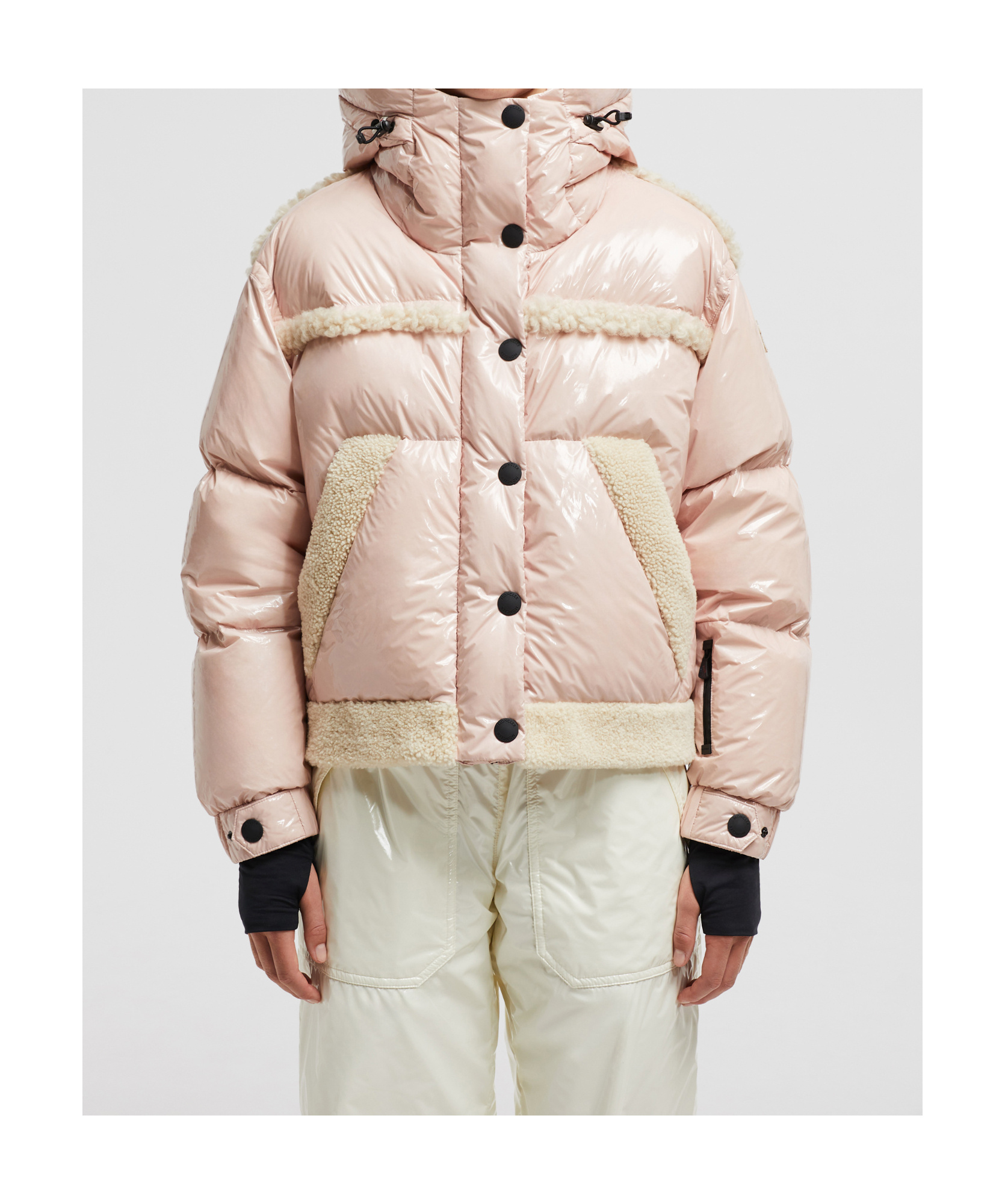 Moncler Eibsee Ski Jacket In Pink