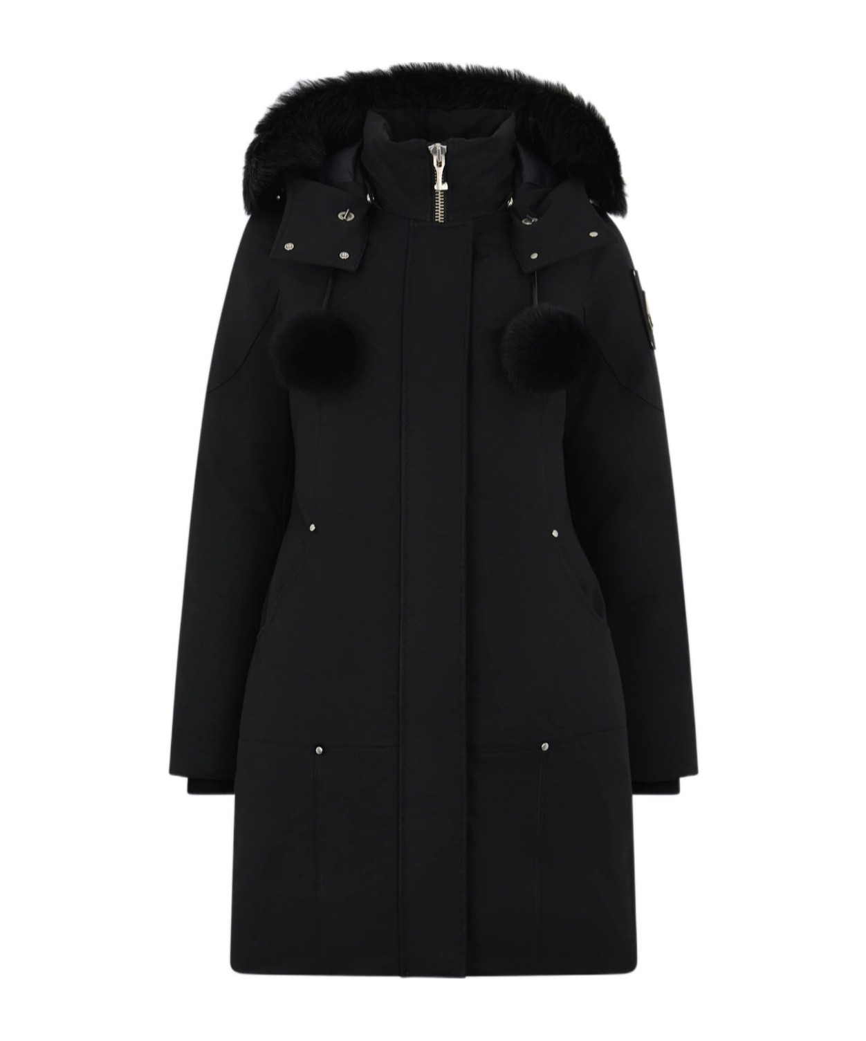 Moose Knuckles Original Stirling Parka In Black