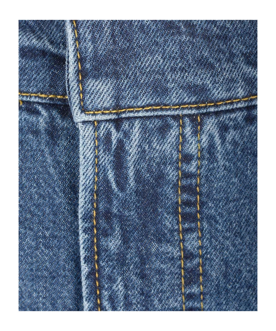 Frame Belt-loop Jeans In Blue