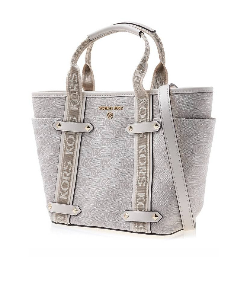 Michael Kors Maeve Open-top Tote Bag In Gray