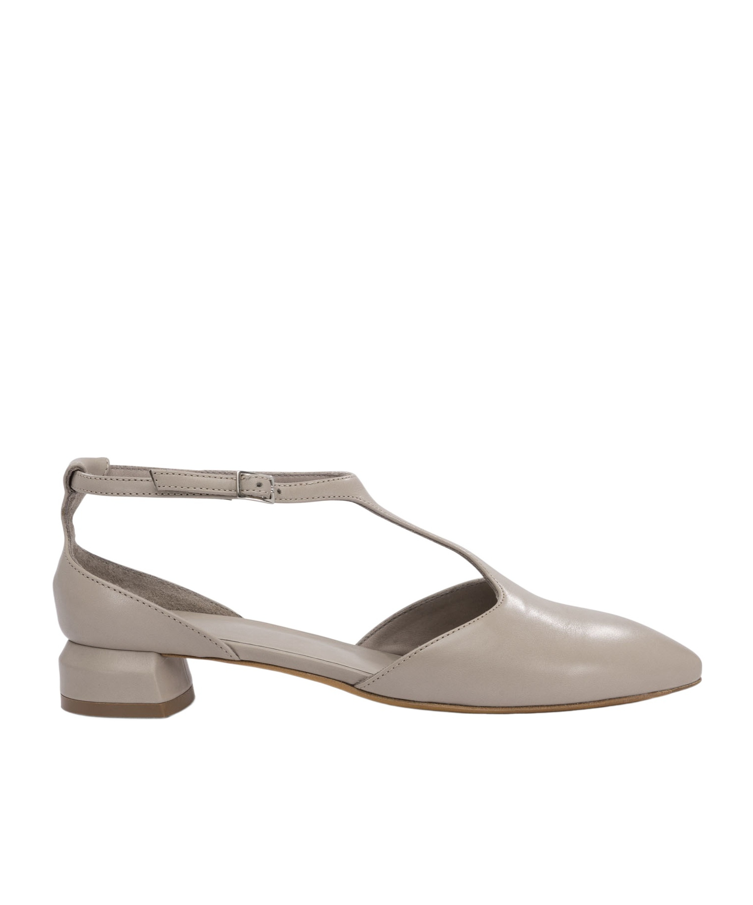 Officine Creative Pointed Low-heeled Shoes In Nude