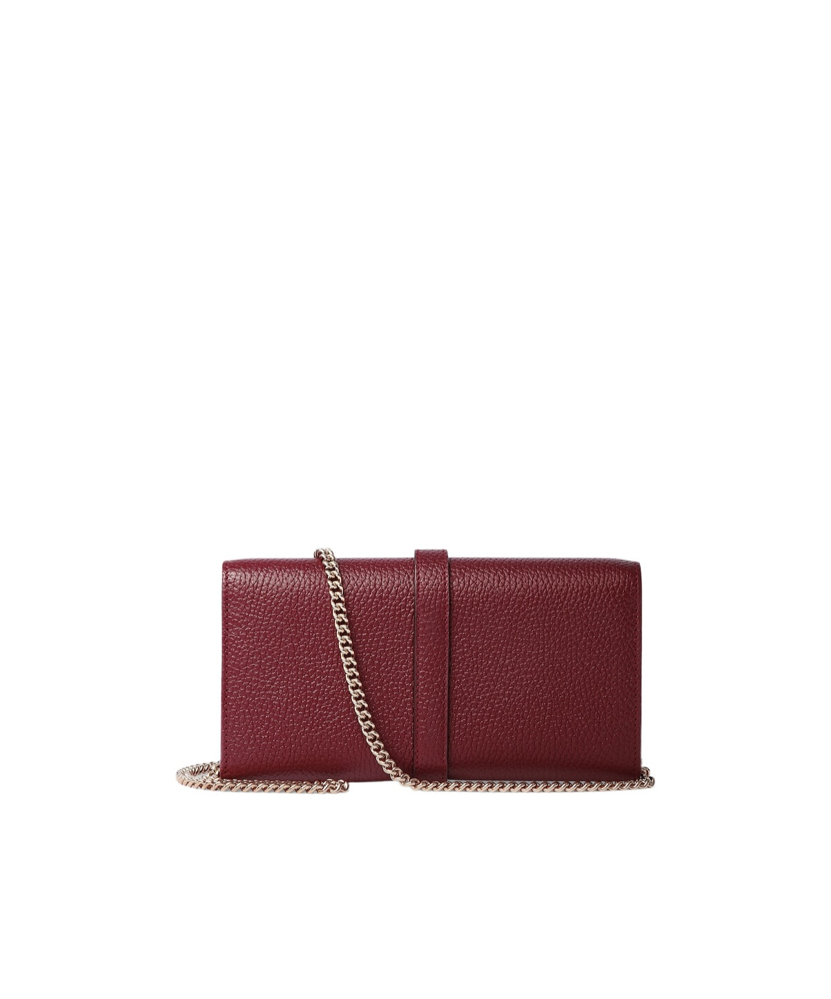 Gucci Jackie 1961 Chain Wallet In Brown