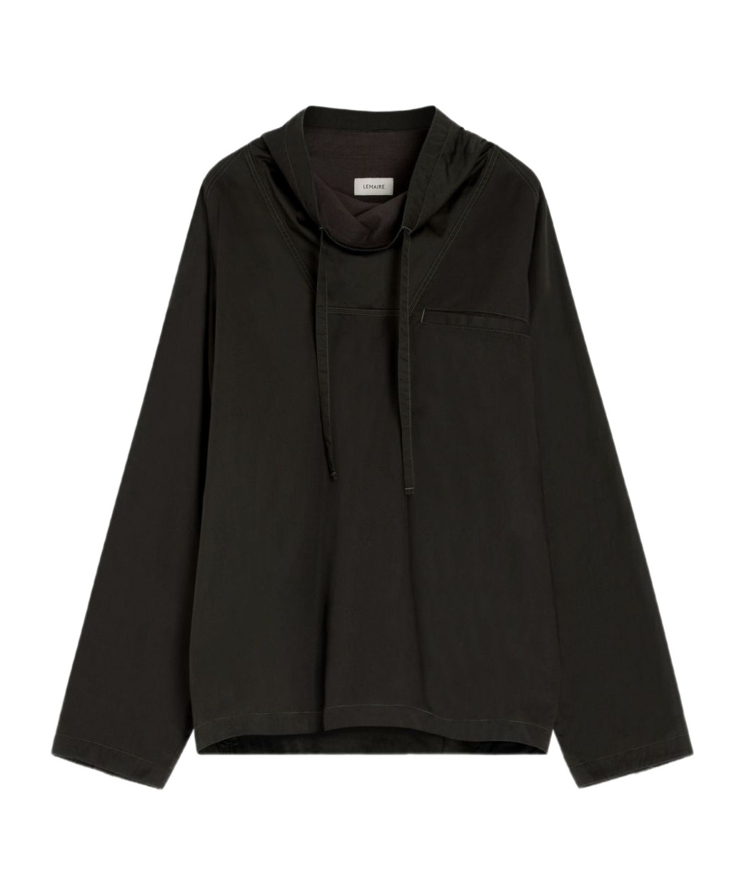 Lemaire Turtleneck Sweatshirt In Brown