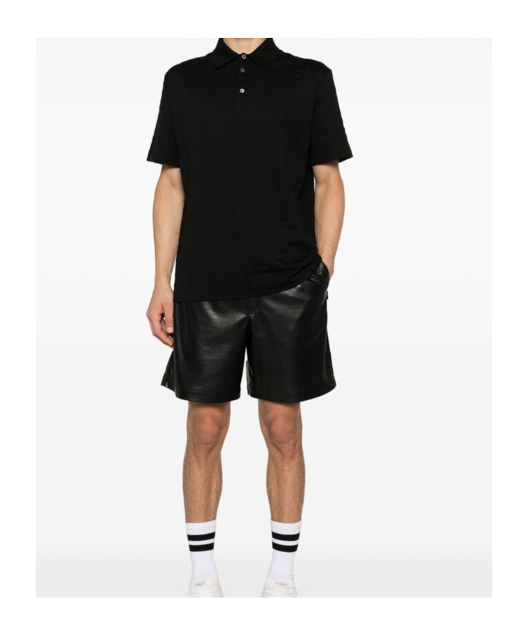 Givenchy Short-sleeved Polo Shirt In Black