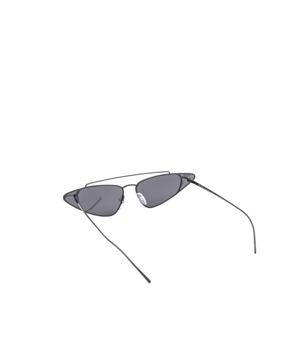 Prada Logo Sunglasses In Gray