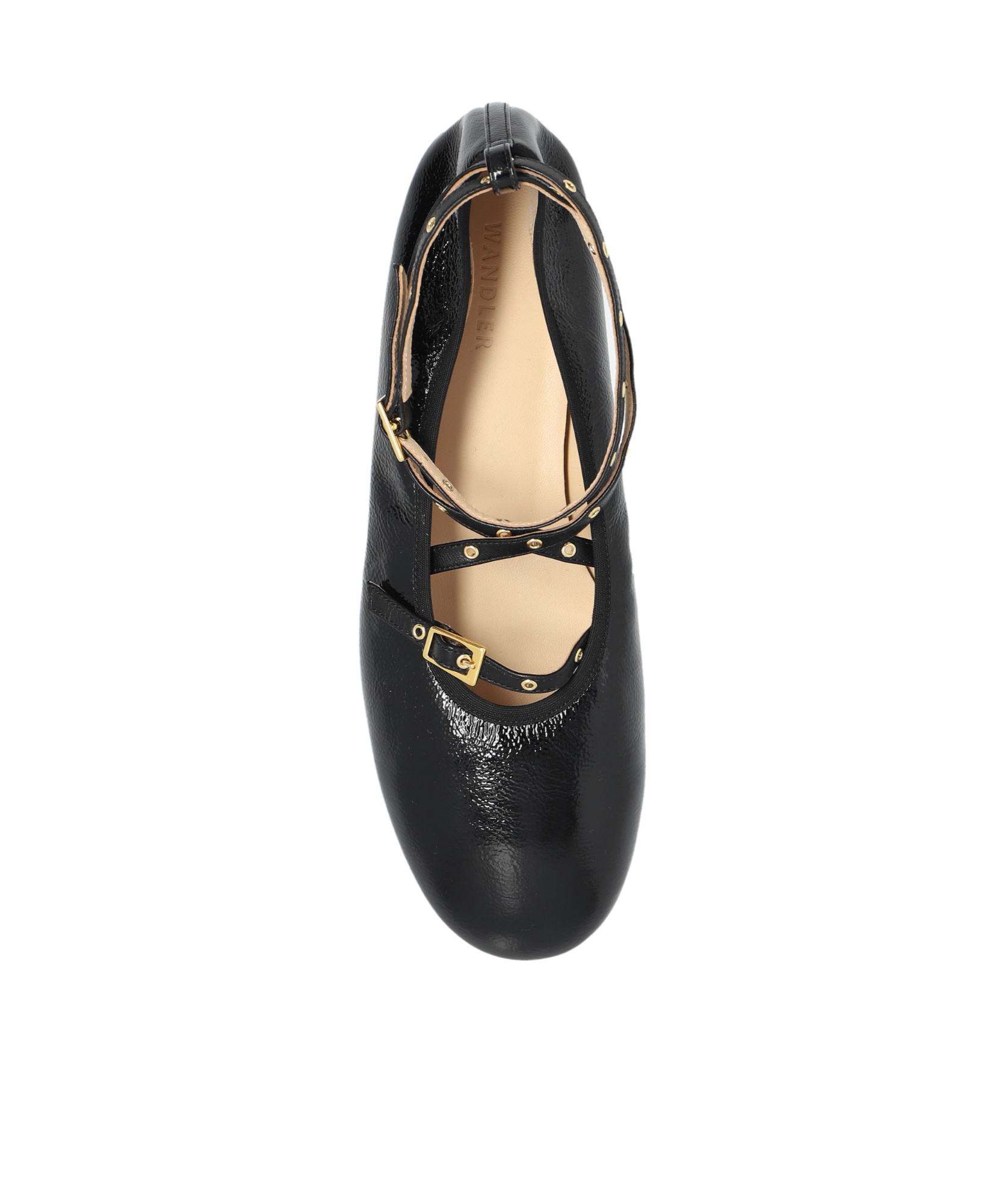 Wandler June Ballerina Shoes In Black