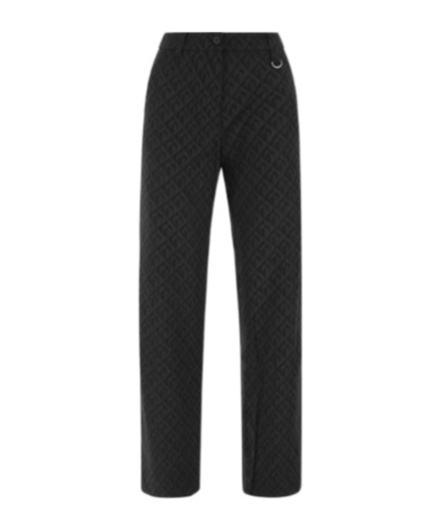 Shop Marine Serre Moon-print Tailored Trousers