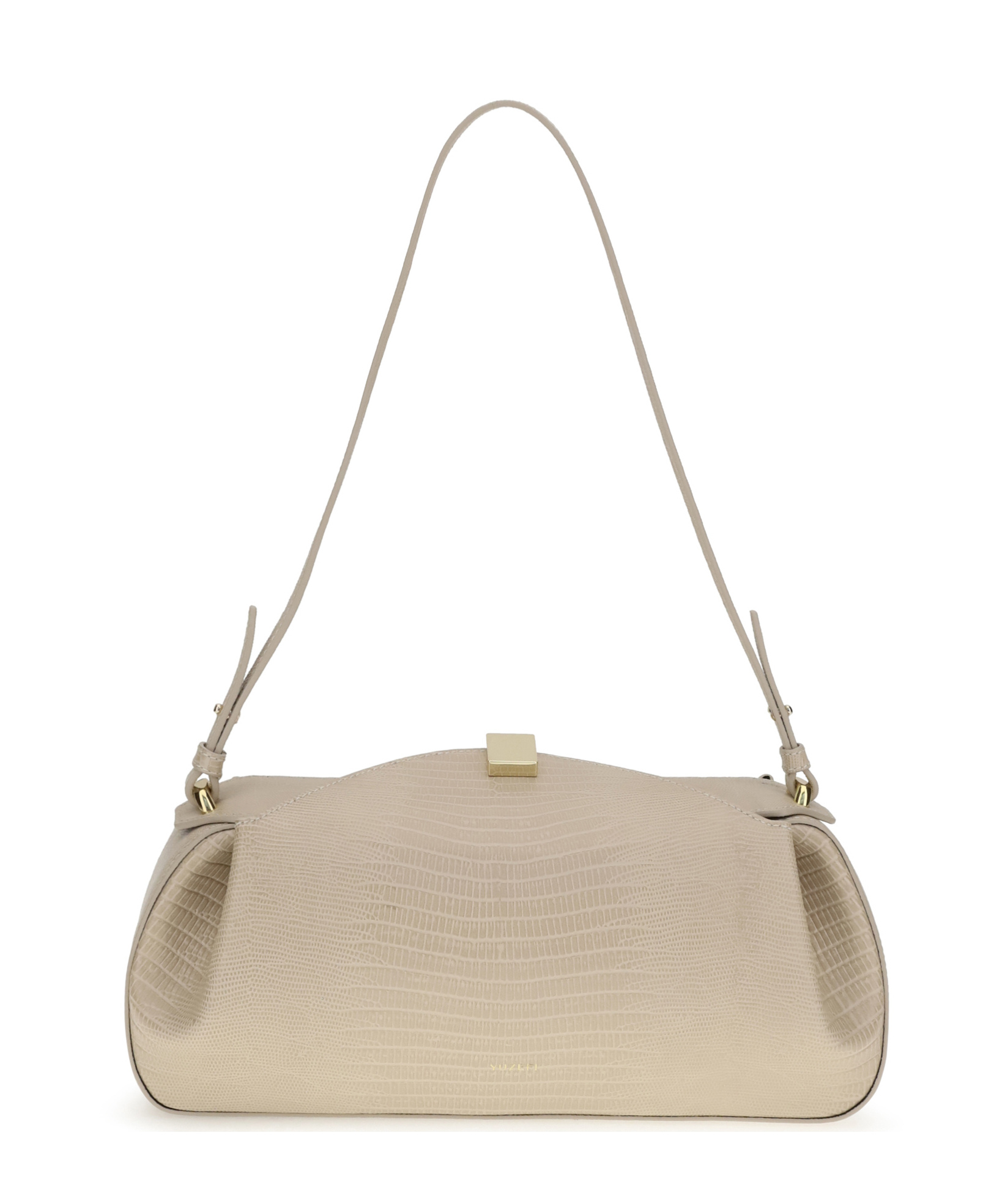 Yuzefi Oyster Shoulder Bag In Brown