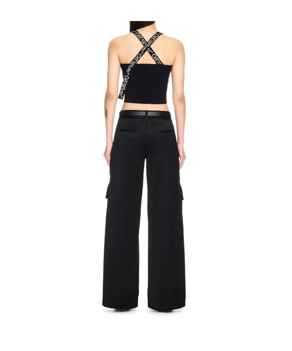 Off-white Wo Toyrbox Cargo Pants In Black