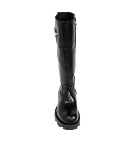 Diesel Black D-hammer Hb D W Tall Boots In Black